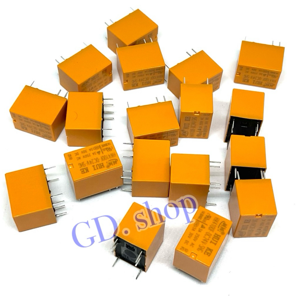 รีเลย์ HKE 6ขา HRS1H-S 3V  5V  6V  9V  12V  24V หน้าคอนแทค 1A