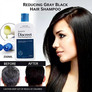 Restoria Discreet Colour Restoring Cream ครีมฟื้นสีผม 250ml …