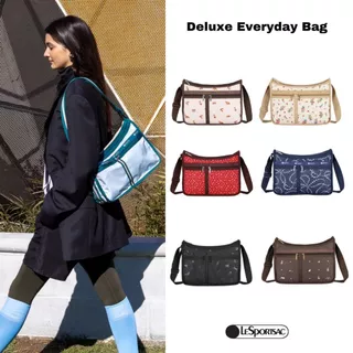 Lesportsac Deluxe Everyday Bag กระเป๋าสะพายข้างพาดลำตัว Style 7507