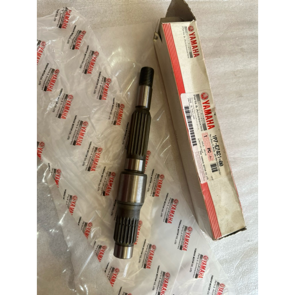 เพลาแกนล้อหลัง NOUVO-MX/ 5MY( 1P7 E7421 00 )แท้ศูนย์100%