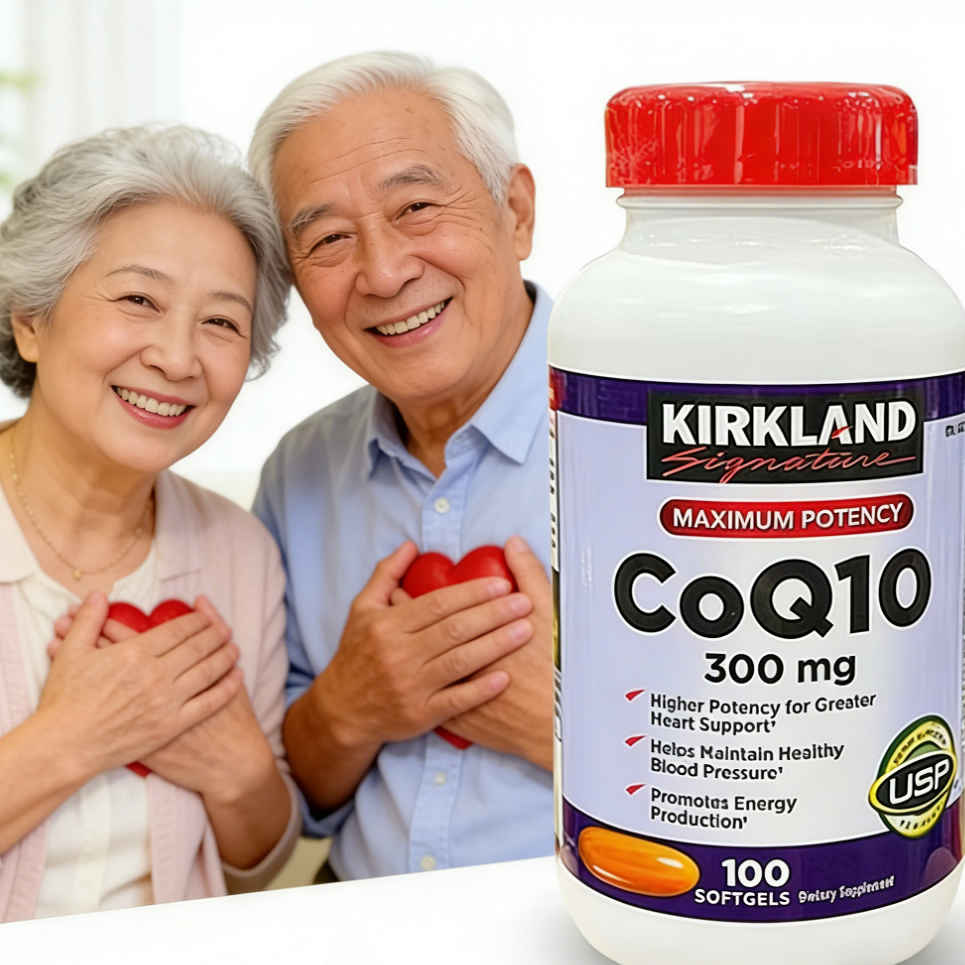 ขายดีอย่างต่อเนื่อง：แคปซูลโคคิวเท็น Q10 Kirkland 100แคปซูล สร้างสุขภาพหัวใจและสมอง