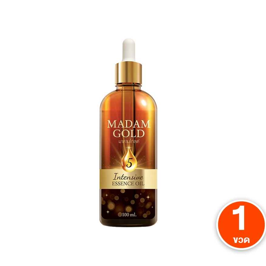 [ของแท้] Suk Skin Madam Gold Intensive Essence Oil ขนาด 100 ml. เซรั่มบำรุงผิวหน้า ลดเลือนริ้วรอย