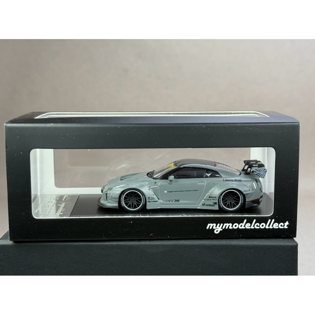 ▫️Nissan Skyline GTR LB R35 Limited Edition 999pcs Scale 1:64 ยี่ห้อ MC Model