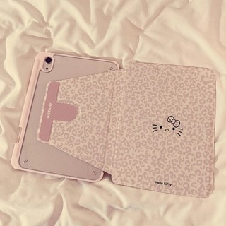 🔥จัดส่งภายใน24ชั่วโมง🔥เคสiPadหมุน 360° Hello kitty Gen12 Air8 13 Pro12.9 Air7 11 Mini7 เคสไอแพด Gen9