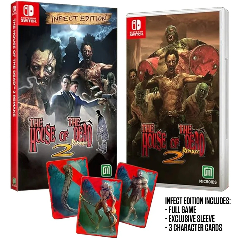 The House of the Dead Remake Nintendo Switch Game แผ่นแท้มือ1!!!!! (House of the Dead Switch)