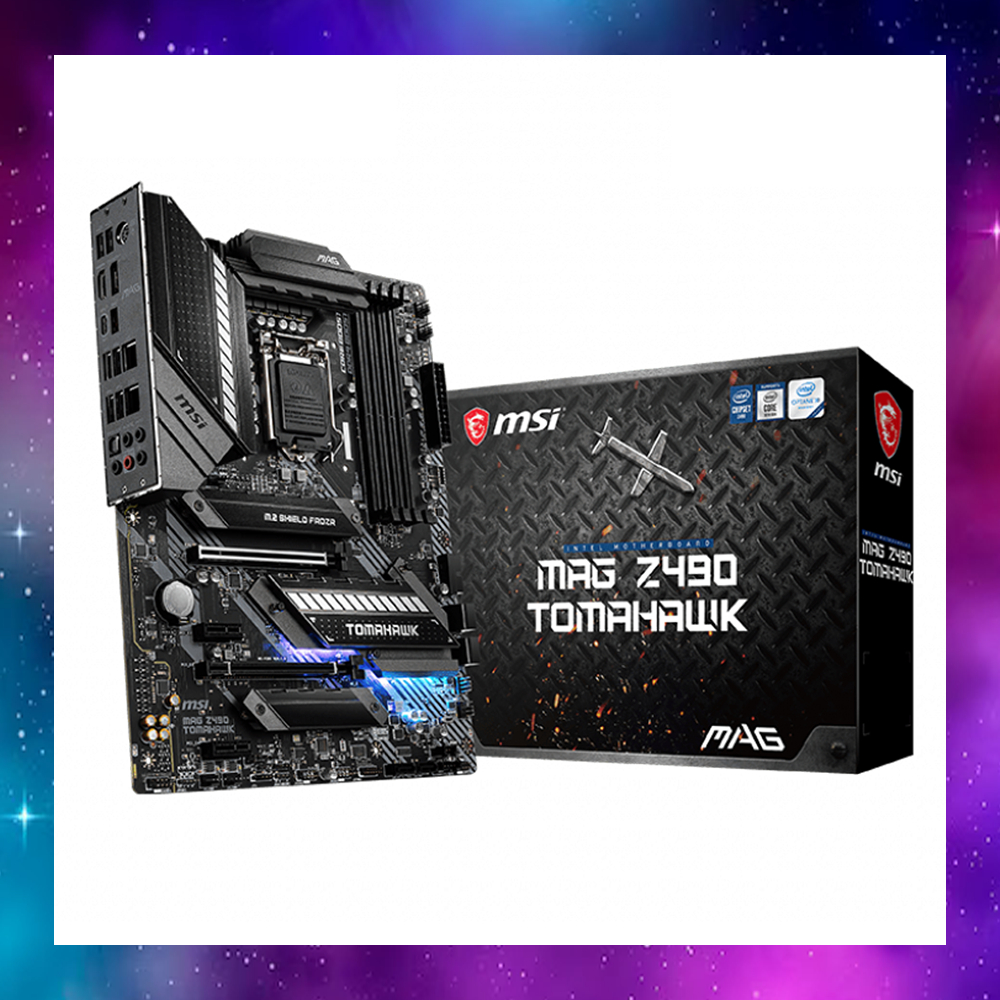 MAINBOARD (เมนบอร์ด) 1200 MSI MAG Z490 TOMAHAWK GEN10-11 ใช้งานปกติ