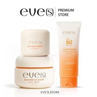[ส่งด่วน] EVES อีฟส์ บำรุงผิวกาย บูสเตอร์ส้ม ครีมทารักแร้ แอนตี้ดาร์ก โลชั่นกันแดด ผิวกายกระจ่าง วงแขนเรียบเนียน กันแดด