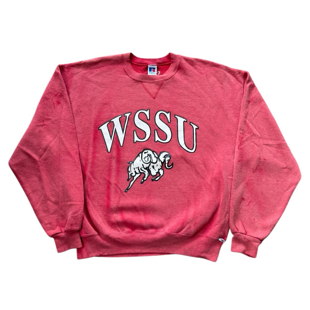 เสื้อสเวตเตอร์วินเทจจากแบรนด์ Russell Athletic  (WSSU)