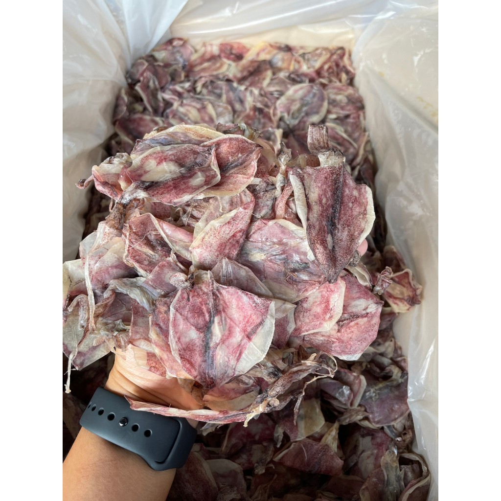 หมึกผ่าจืด หมึกผ่าร่วงจืด  น้ำหนัก 500 กรัม #ร้านแม่แขทะเลแห้ง ราคา ถูกที่สุด ดีลบีเคเค แกลเลอรีภาพที่ 4