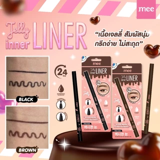 ^^^No1 กันน้ำมาก ดินสอเขียนขอบตา Mee Jelly Inner Liner อินไลเนอร์ เนื้อเจลนุ่ม เขียนง่าย กันน้ำสุด