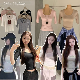 📍พร้อมส่ง📍9026# เสื้อคอยู เนื้อผ้ายืดหยุ่นได้เยอะ งานสวย TAG…