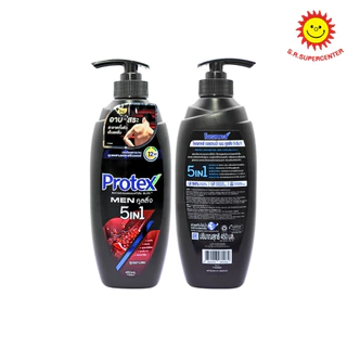 [ 1 ขวด ] PROTEX โพรเทคส์ เจลอาบน้ำ เมน คูลลิ่ง 5 อิน 1 ปริมาณ 450 มล.