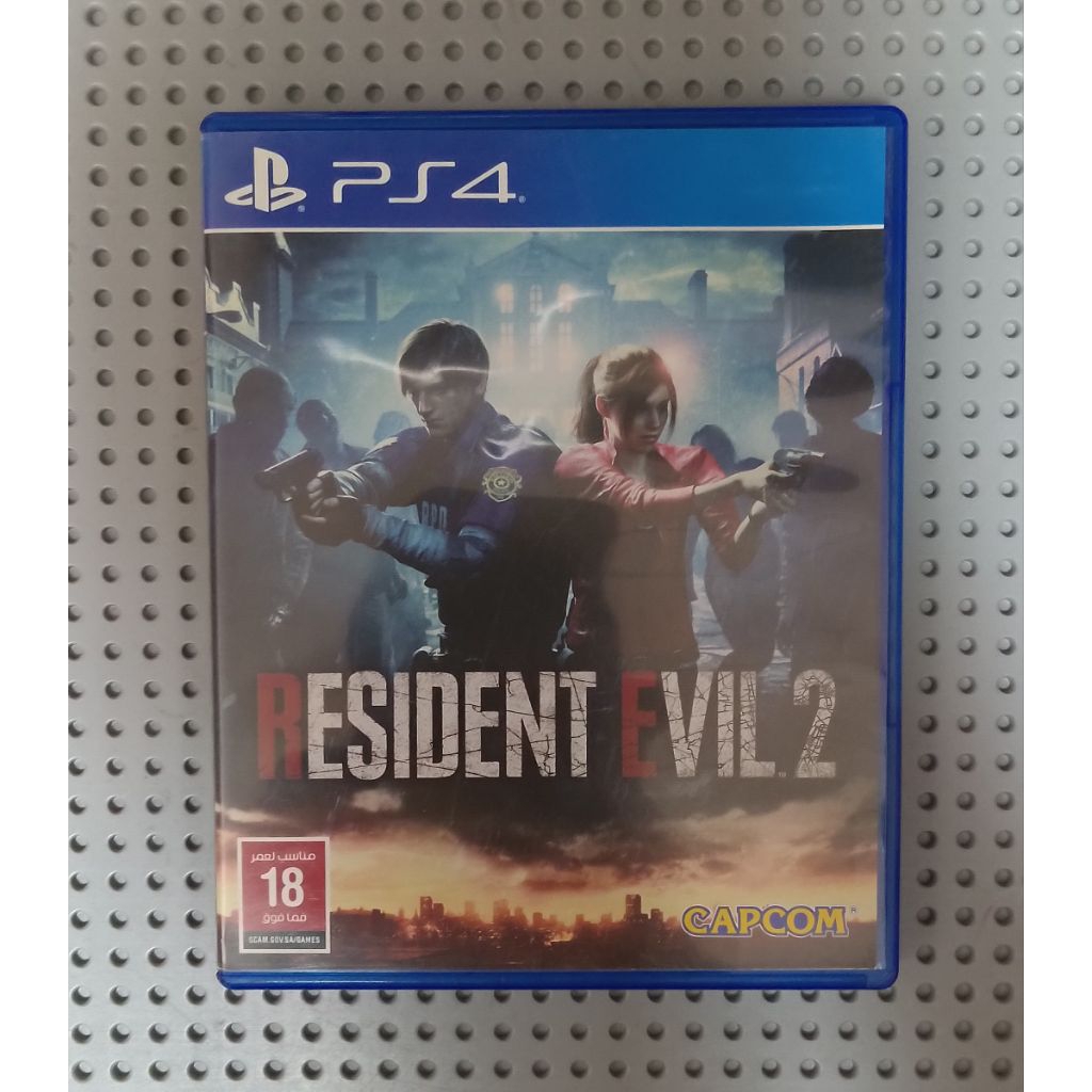 แผ่นเกม PS4 : (มือ2) : RE2 RESIDENT EVIL 2 REMAKE (ลดราคา ปกกล่องมีรอยเล็กน้อยตามรูป+แผ่นซีดีมีรอยขน