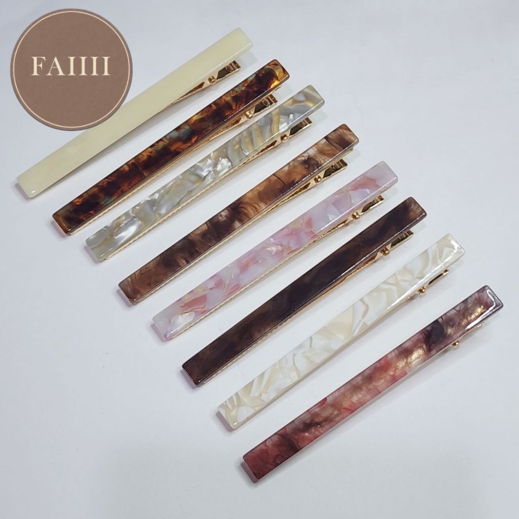 📣 กิ๊บติดผมทรงยาวมินิมอล ราคา (1ชิ้น) ขนาด 8.3 cm