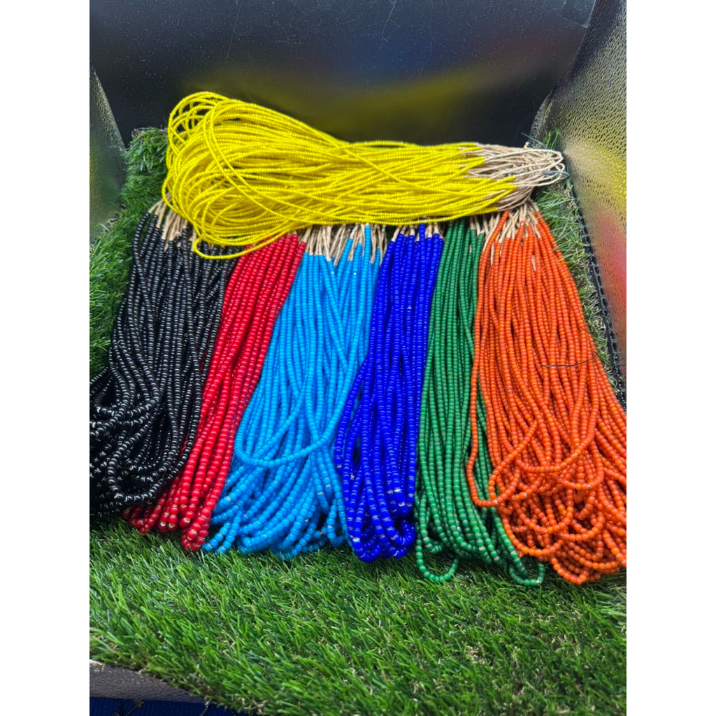 White Heart Beads Glass Trade Beads Colorful Seed Beads 1 String DIY Bracelet Necklace Jewelry Makin