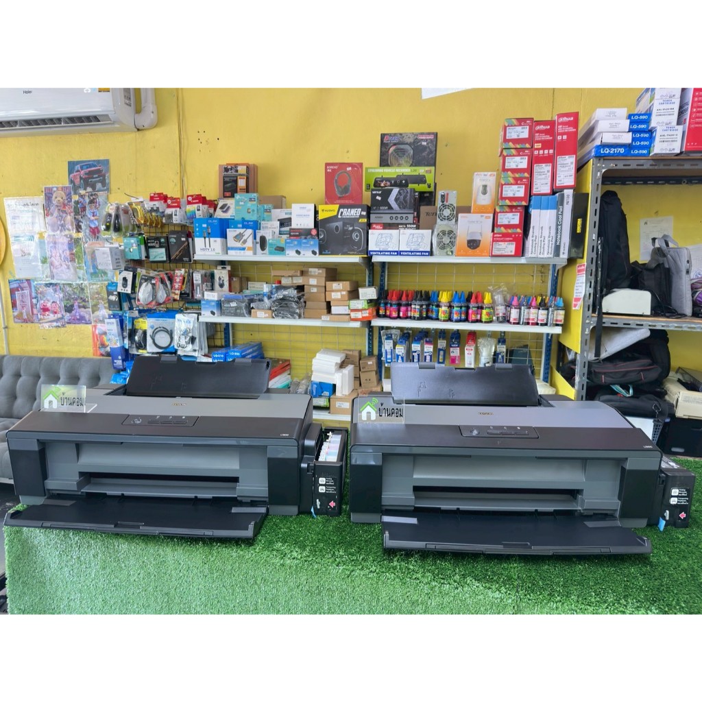 ปริ้นเตอร์ Epson L1300+Ink Tank (A3)มือสองพร้อมสวยๆ.