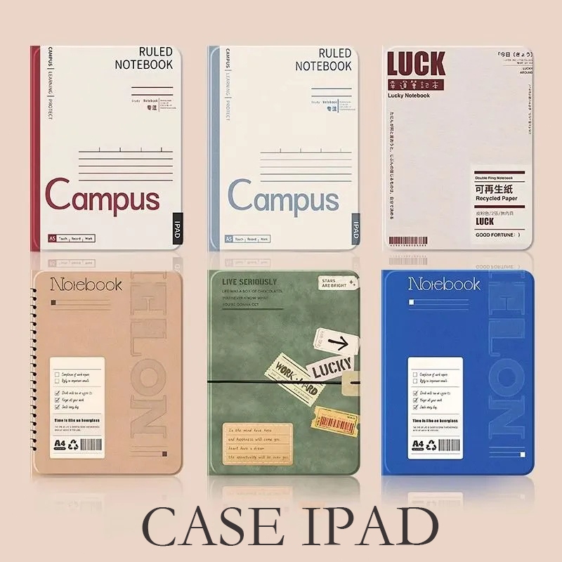 🚀จัดส่งทันที🚀เคสไอแพด Notebook Pro12.9 Air8 11 Gen12/11 Air7 11 Mini7 8.3 เคสipad Gen9 10.2 Air6 11