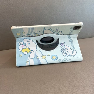 🌻24 ชั่วโมง🌻เคสไอแพด Gen10 Gen12 Air8 11/13 Gen9/8 Cinnamoroll เคสiPadหมุน 360° Air6 Air7 Gen11 Air5