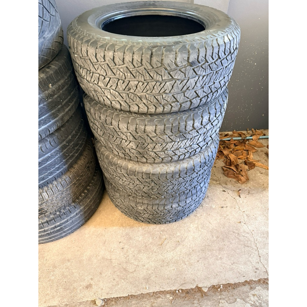 ยางมือสอง 265/60/18 hankook AT2 ปี22 ราคาต่อเส้น