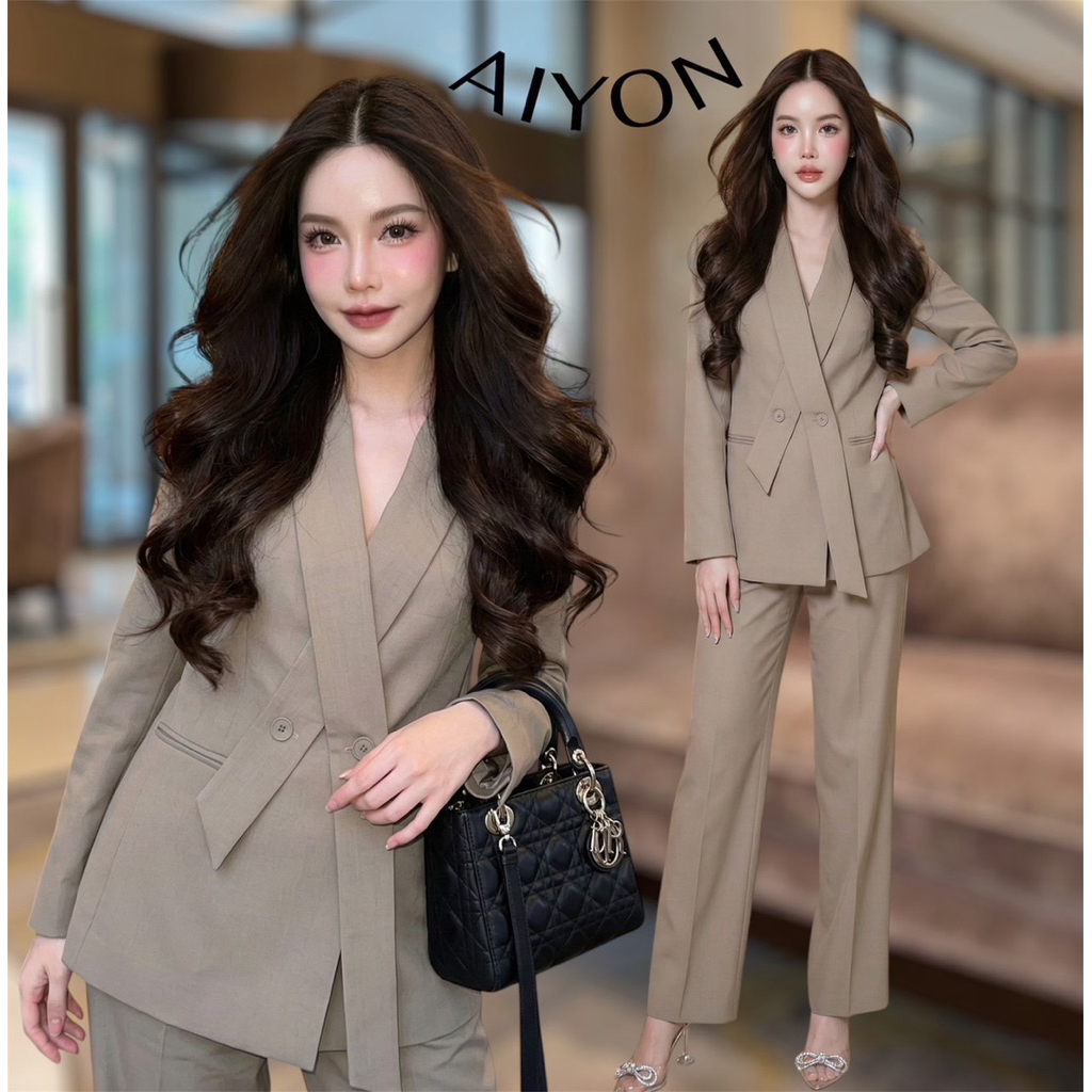 SK0407 สูททำงาน CEO ลุคเรียบหรู