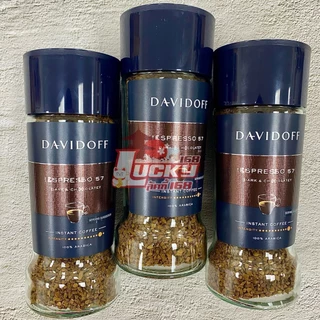 DAVIDOFF Intant Coffee 90g 100% Arabica กาแฟสำเร็จรูปพรีเมียมคัดสรรเมล็ด Arabica 100%
