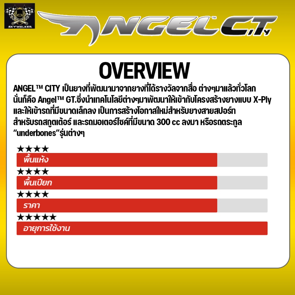 (ยางใหม่) ยาง Pirelli ANGEL CITY ยางขอบ 17 มีทุกไซส์ ทุกขนาด ราคา ถูกที่สุด ดีลบีเคเค แกลเลอรีภาพที่ 2