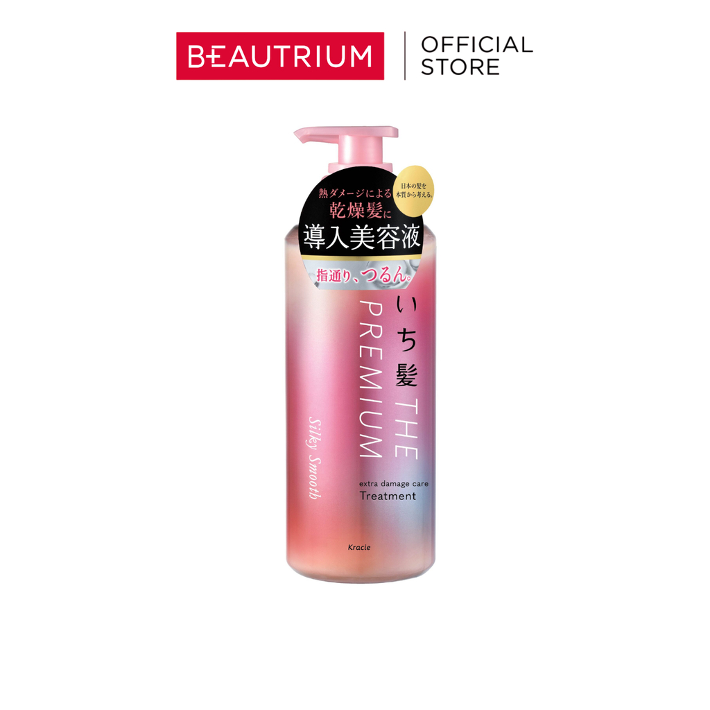 ICHIKAMI The Premium Extra Damage Care Shampoo Silky Smooth แชมพู 480ml