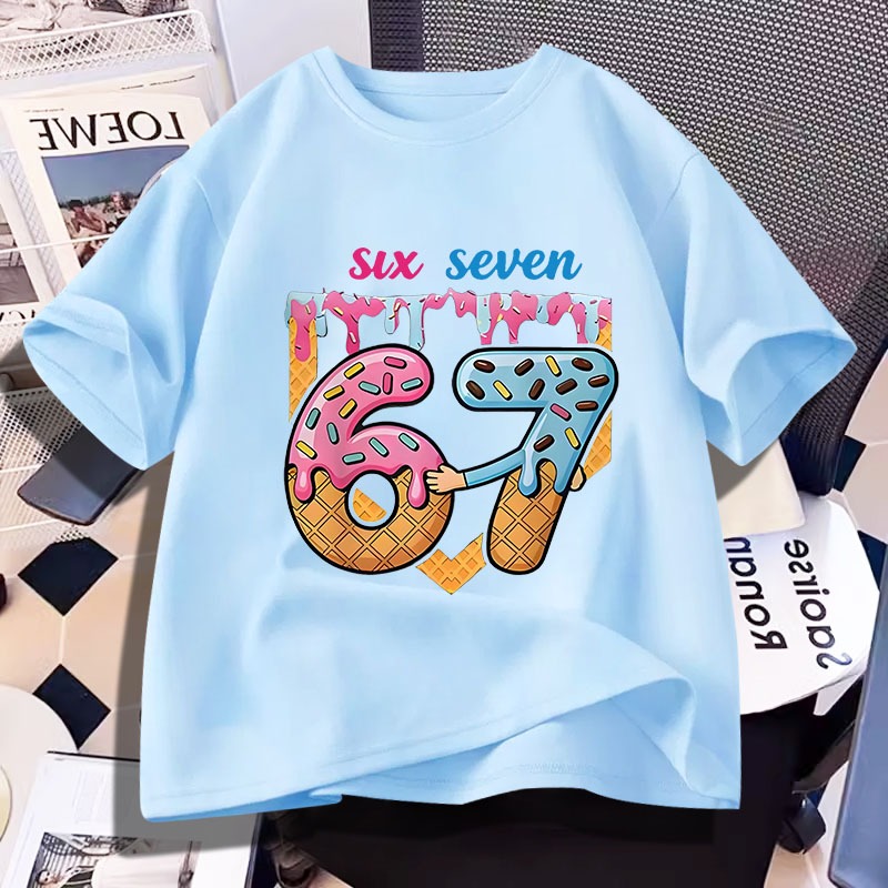 D1364(พร้อมส่งทุกสี）เสื้อยืดแขนสั้น ผ้านุ่มใส่สบายฯ มี7สีหลายไซส์เลือกได้ S-3XL ราคา ถูกที่สุด ดีลบีเคเค แกลเลอรีภาพที่ 5