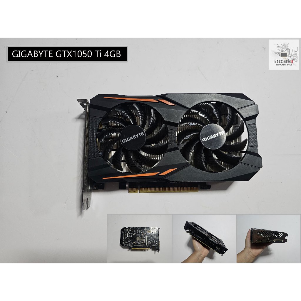 การ์ดจอ (VGA) GTX1050TI 4GB (มือสอง)