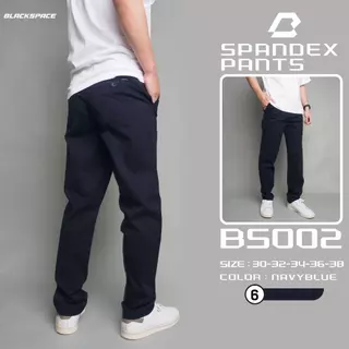⚡GW⚡BS002 กางเกงขายาว ผู้ชาย ผ้ายืด สีพื้น ยาว 39.5-41 นิ้ว ไซส์ 30-38