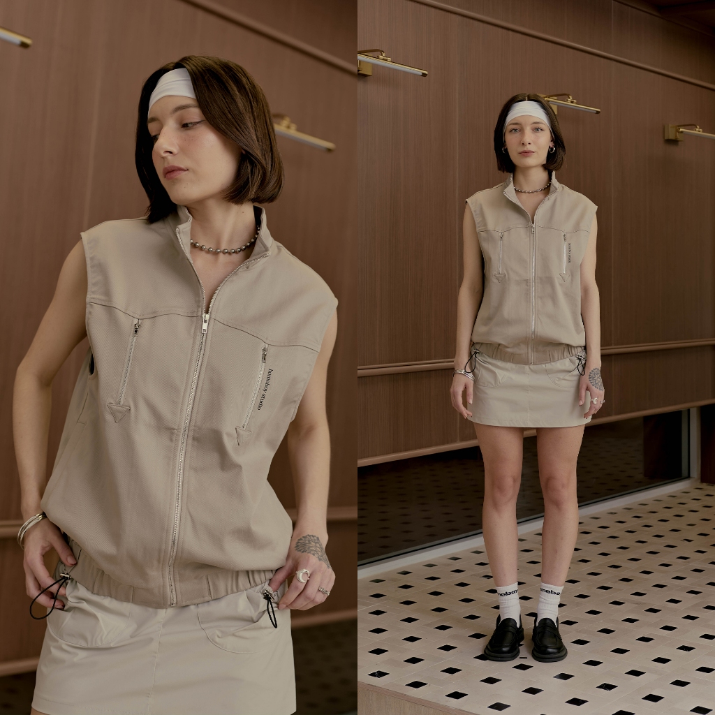 ❗️[ส่งด่วน กทม. 4 ชม.]❗️HOMEBOYเสื้อกั๊กแขนกุด รุ่น HB.JUNGLE.VEST