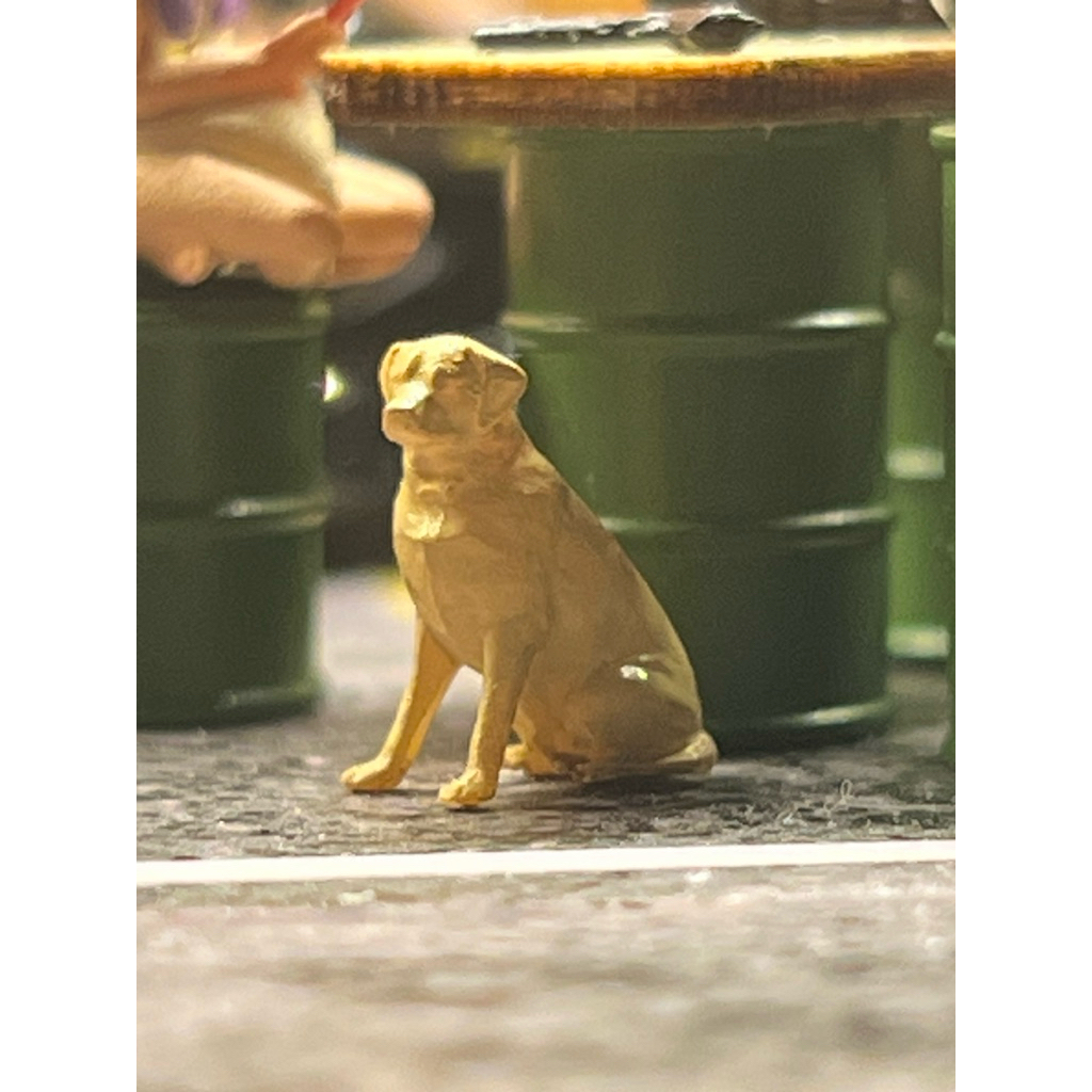 1:64 diorama หมาโกลเด้น