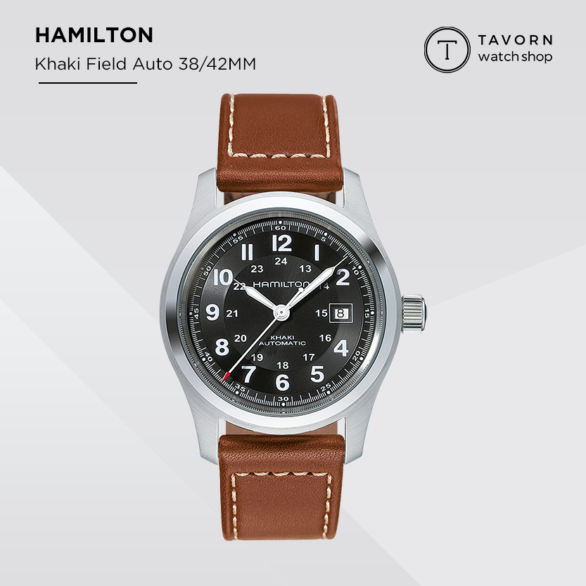 นาฬิกา Hamilton KHAKI FIELD AUTO 38/42mm รุ่น H70455533 / H70555533