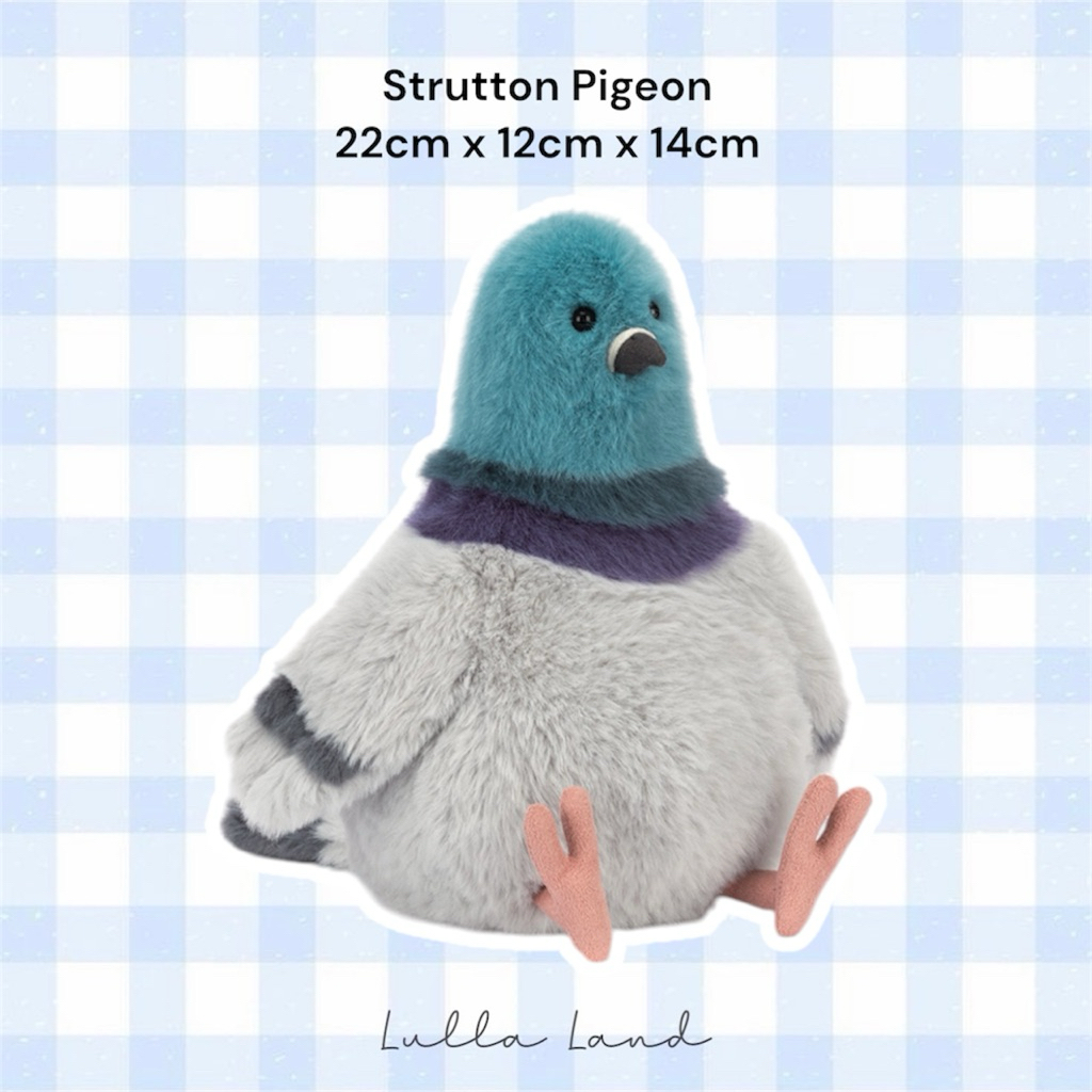 ส่งด่วน🛵💨แท้💯% Jellycat Strutton Pigeon
