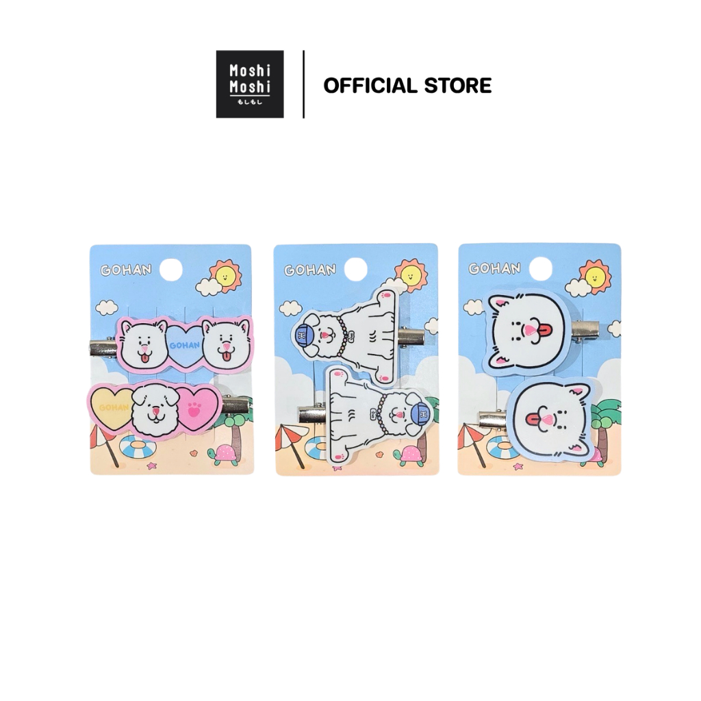 Moshi Moshi x GDH GOHAN Hair clip กิ๊บติดผม ลิขสิทธิ์แท้ รุ่น 8100051012-51014