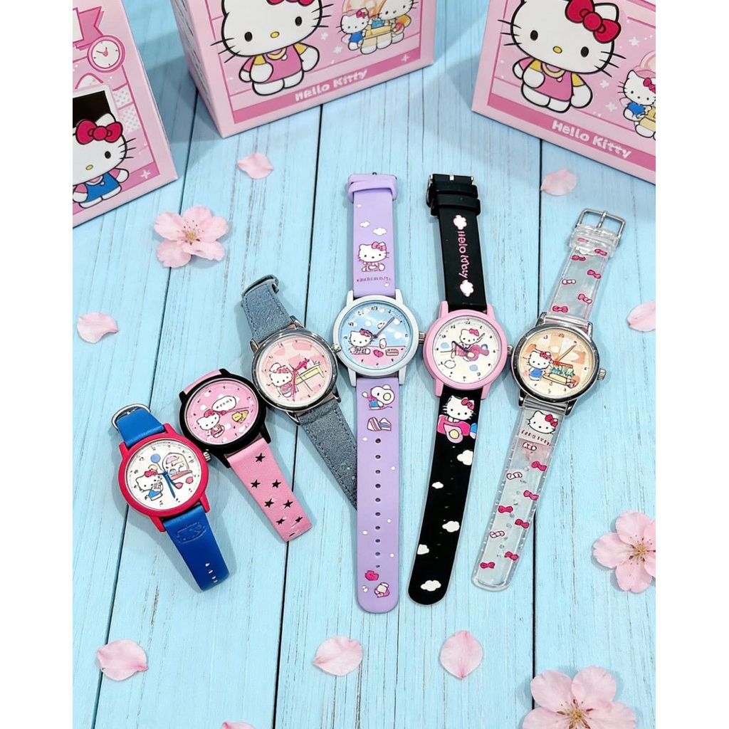 (1 กล่องจุ่ม) กล่องสุ่มนาฬิกาข้อมือคิตตี้ TOP TOY Watch Hello Kitty v2 กล่องชมพู (พร้อมส่งในไทย 🇹🇭)