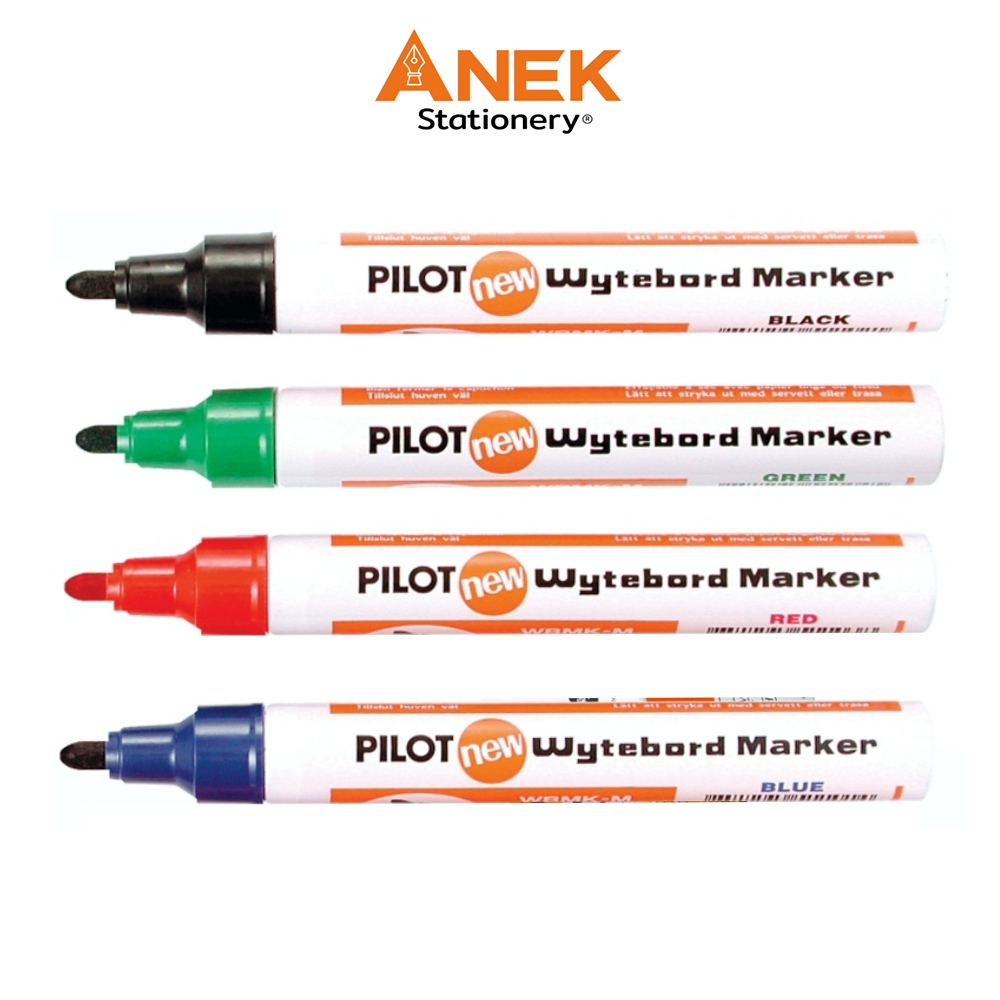 ปากกาไวท์บอร์ด Pilot หัวแหลม เติมหมึกได้ (จำนวน 1ด้าม)