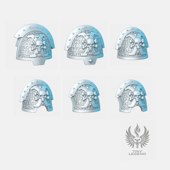 Xenos Hunters Armored Pauldrons