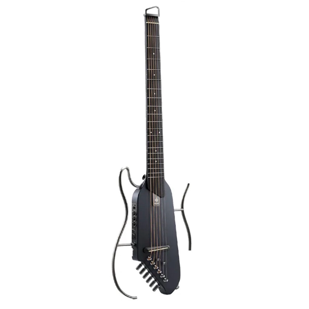 กีต้าร์โปร่งไฟฟ้า Donner HUSH-I Electric Acoustic Guitar Donner HUSH-I SE Silent Guitar