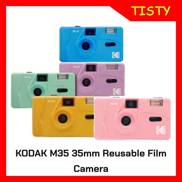 KODAK M35 35mm Camera กล้องฟิล์ม M35 วินเทจขนาด35มม.ใช้ซ้ำได้ เปลี่ยนฟิล์มได้ มีแฟลชในตัว (เฉพาะกล้อง)