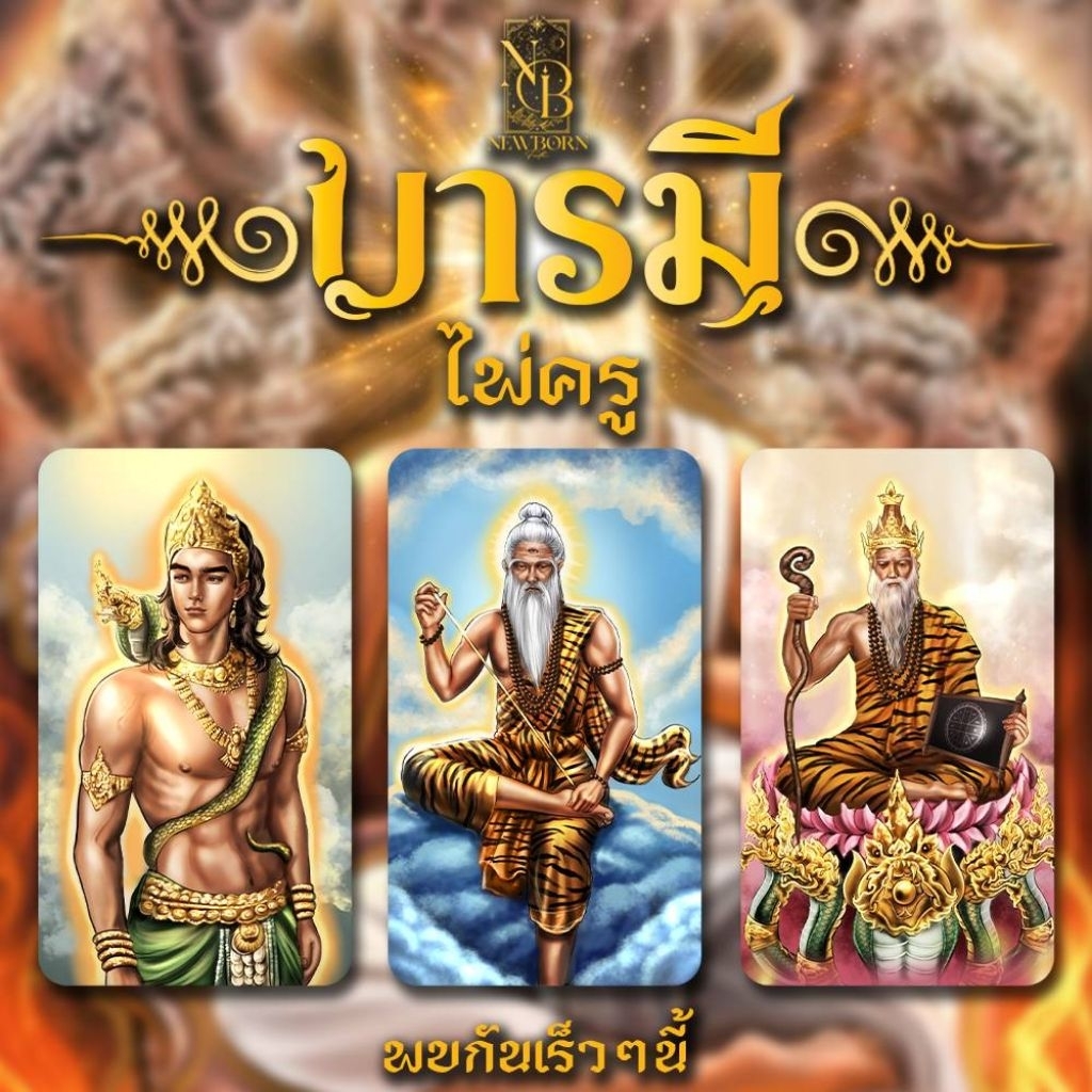 รับพรี🔮ไพ่ บารมี จาก Newborn oracle246