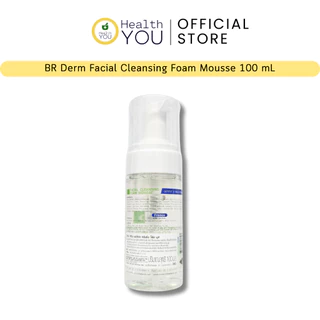 BR Derm Facial Cleansing Foam Mousse 100 mL | บีอาร์เดิร์ม เฟเซียล คลีนซิ่ง | โฟมมูสสำหรับล้างหน้า