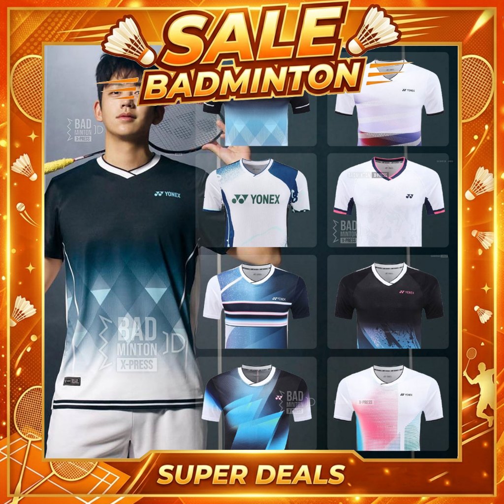 ⚡️ [ส่งจากไทย] เสื้อแบดมินตัน โยเนก เกาหลี คอลเลคชั่นใหม่ล่าสุด ปี 2024 ส่งจากคลังสินค้าในไทย มีบริการเก็บเงินปลายทาง⚡️