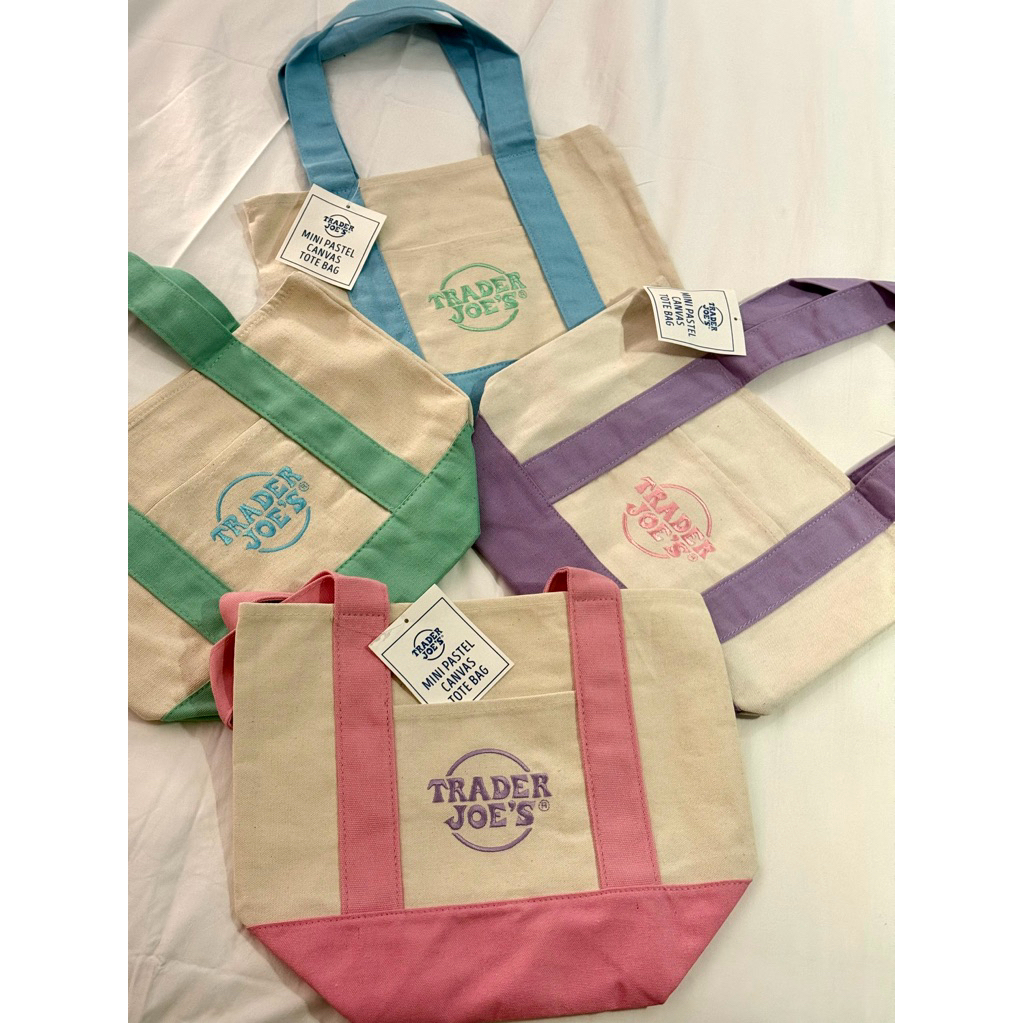 🇺🇸💯พร้อมส่ง!! ถุงผ้า Trader Joe’s  ของแท้จากอเมริกา