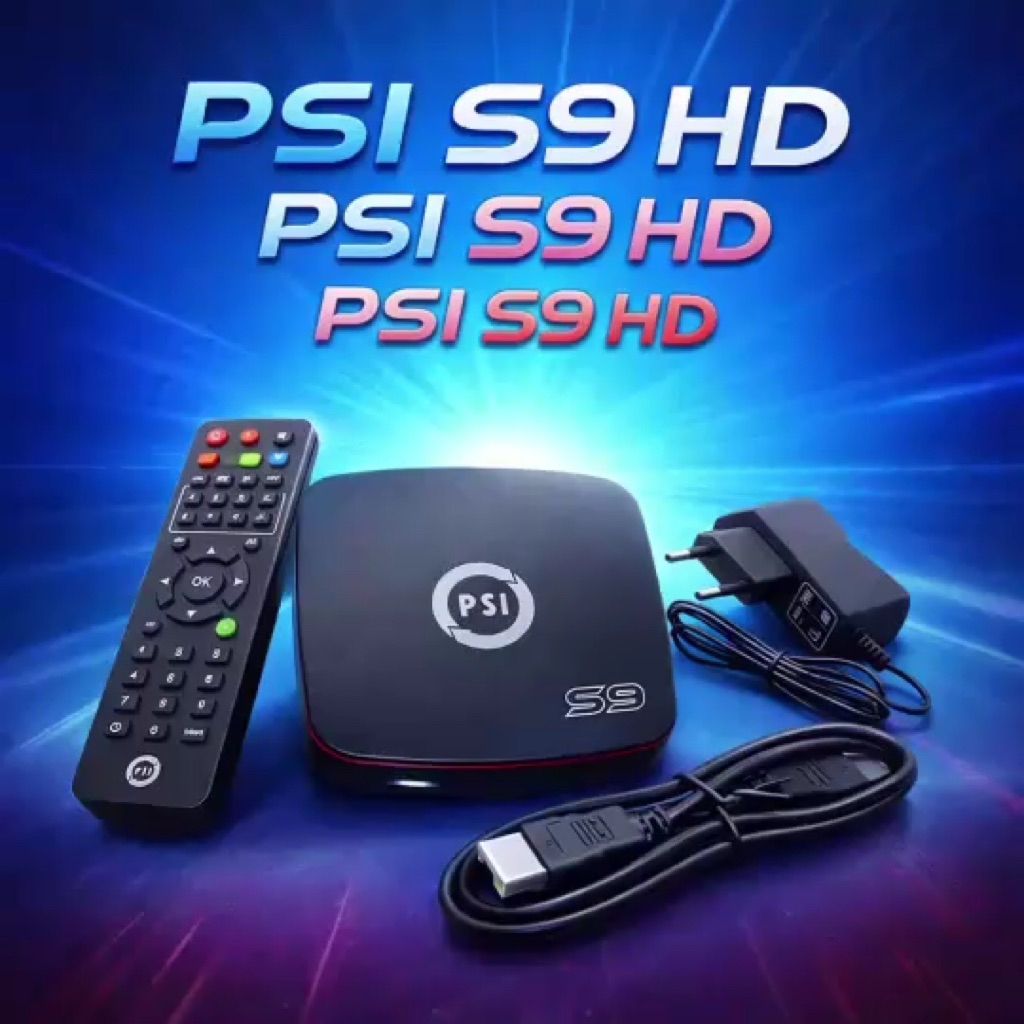 แท้100% กล่องดาวเทียม PSI [ S9 HD ] กล่องรับสัญญาณดาวเทียม C band และ KU band S9 HD