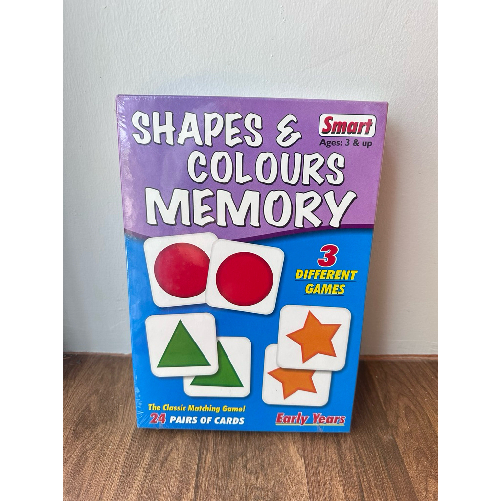 Smart- Shapes & Colours Memory เกมส์จับคู่สี รูปทรง ฝึกสมอง