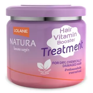 สูตรใหม่โลแลน เนทูร่า แฮร์ ทรีทเม้นท์ ครบทุกสูตร 250/500 กรัม Lolane Natura Hair Treatment 250/500g.