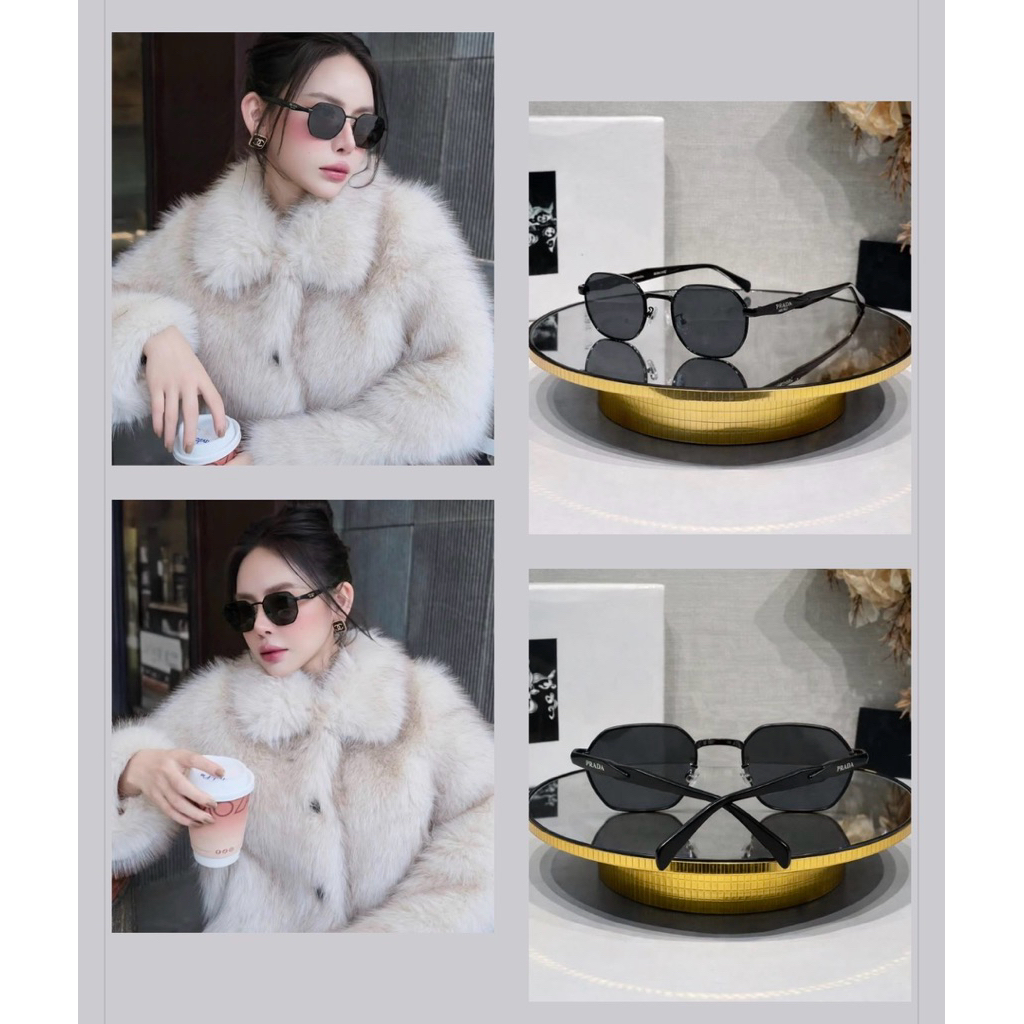 PP black สีดำ เลนส์UV400