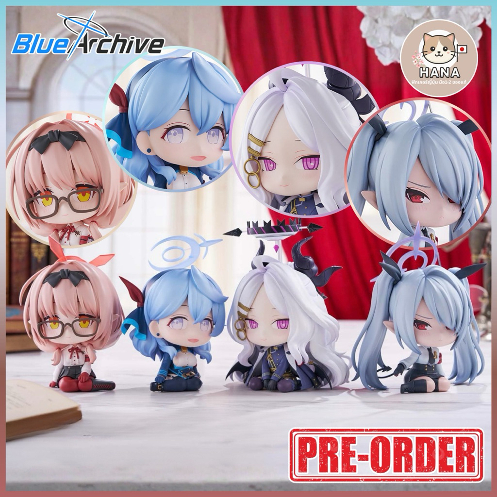 [Pre-Order] Ako, Iori, Chinatsu, Hina - Osuwari Figure - Blue Archive ฟิกเกอร์ บลูอาร์ไคฟ์