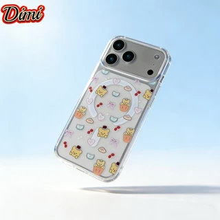 เคสใสชาร์จได้ เคสใสลายการ์ตูน for iPhone 11 12 13 14 15 16 17 pro max 17promax 16promax 15promax 16plus 15plus 14plus